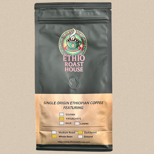 Yirgacheffe Ethiopian Coffee — Dark Roast | Ethio Roast House